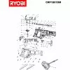 Ryobi CRP1801DM Spare Parts List Type: 5133000085